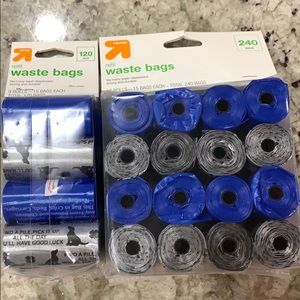 Up & Up Waste Bags Total of 24 Rolls ( 360 Bags)